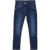 Minymo Kid's Jeans Stretch Slim Fit Girls Jeans Bambini (128, blu)
