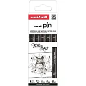 Uniball Pennarello Uni Pin Tattoo 302422081 5 Unità