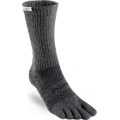 Injinji Trail Midweight Crew Calze da trekking (37-40, grigio)