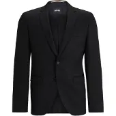 BOSS Blazer monopetto in crêpe