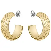 HUGO BOSS Stylish gold-plated hoop Orecchini 1580566