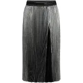 Karl Lagerfeld Foil Pleated Skirt Gunmetal Taglia: 40 | Minigonne Outlet | Donna | Grigio