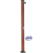 Gre Accessories Doccia solare in PVC effetto legno 20 L AR1020W