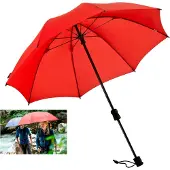 Euroschirm Swing Handsfree Ombrello rosso/fuchsia