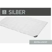 Spessarttraum Piumino Piumino d'oca Argento 155 x 200 cm Extra leggero