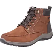 Rieker Stivale stringato 'Stiefelette Herren 03610-22 Echtleder in braun' marrone