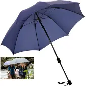 Euroschirm - Ombrello da escursionismo - Swing Handsfree Navy - Blu navy