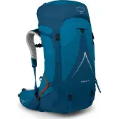 Osprey - Zaino da trekking - Atmos AG LT 65 Night Shift/Scoria per Uomo - Taglia L/XL - Blu