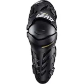 Leatt Protezioni per ginocchia e tibie Asse doppio, coppia unisex nero, taglia L-XL