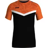 Jako Maglia funzionale grigio chiaro / arancione / nero