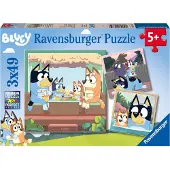 Ravensburger Puzzle Bluey Da 3x49 Pezzi