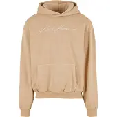 Karl kani Felpa Cappuccio Uomo Autograph Heavy Os Hoodie Sand