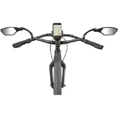 M-Wave Spy Space Specchio retrovisore bici nero