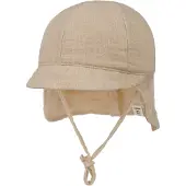 Maximo Kid's Mini Schildmütze Musselin Cappellino Bambini (51 cm, beige)