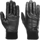 Roeckl Kopenhagen Guanti Vera Pelle nero