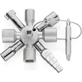 Knipex TwinKey 001101, chiave universale per quadri elettrici