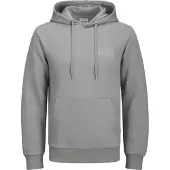 Jack & Jones Felpa grigio / bianco
