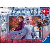 Ravensburger Puzzle 2x24 Pezzi Frozen 2 Disney