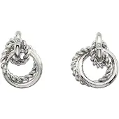 Hot Diamonds Silver Orecchini con genuine diamond Jasmine DE610