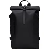 Rains Zaini Rolltop Rucksack Large W3 donne - Nero - Unica