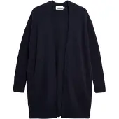 Armedangels Women's Kassandraa Cardigan Donna (XS, blu)