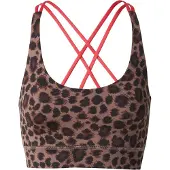 Hey Honey Reggiseno sportivo marrone scuro