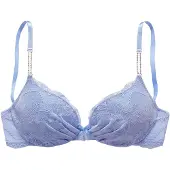 LASCANA Reggiseno blu chiaro