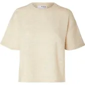 Selected Top Donne Beige XXL