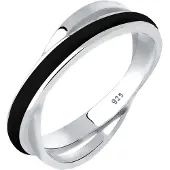 Elli Anello nero / argento