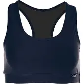 Winshape Reggiseno sportivo 'WVR1' blu scuro / bianco