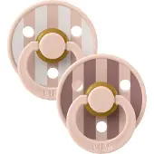 BIBS Ciuccio Studio Colour 2 Pack Block Latex-size 1