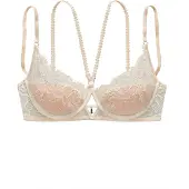 LASCANA Reggiseno beige / bianco