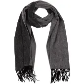 CASH-MERE.CH Sciarpa antracite / grigio scuro