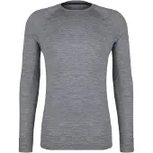 Stoic Merino180 BengtSt. L/S Intimo lana merinos Uomo (XL, grigio)