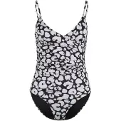 DEDICATED Women's Wrap Swimsuit Klinte Costume intero Donna (XS, grigio)