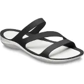 Crocs Women's Swiftwater Sandal Sandali Donna (W11, nero)