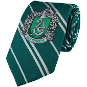 Cinereplicas Cravatta Per Bambini Con Logo Slytherin Tessuto Harry Potter