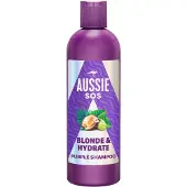 Aussie Shampoo Tonificante S.o.s Blonde &amp; Hydrate Purple 300ml