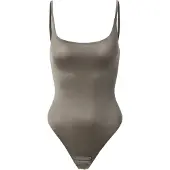 Magic bodyfashion Body a maglietta color fango