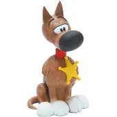Plastoy Senza Figura Di Rantanplan Lucky Luke 16.5 Cm