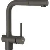 Schock Rubinetto da cucina Laios (bocca estraibile) Cristadur Silverstone SIL
