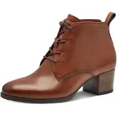Tamaris Stivaletto stringato cognac