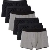 Calida Boxer 'Natural Benefit' grigio / nero
