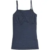 Joha Women's Chemise Intimo lana merinos Donna (S, blu)