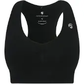 OCEANSAPART Reggiseno sportivo 'Venice' nero / bianco