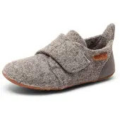 Bisgaard Kid's Casual Wool Pantofole Bambini (32, grigio)