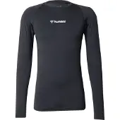 Hummel Maglia funzionale nero / bianco