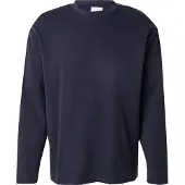 Selected Maglietta A Maniche Lunghe Uomini Blu L