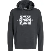 Jack & Jones Felpa Con Cappuccio Stampato