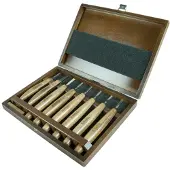 Narex Profi Detail Carving Set 869010, set di scalpelli fine, 8 pezzi